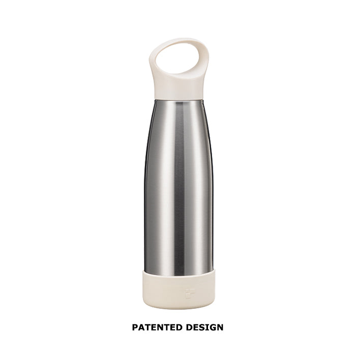 25 Ounce Stainless Steel Vacuum Sealed Water Bottle (Cream)