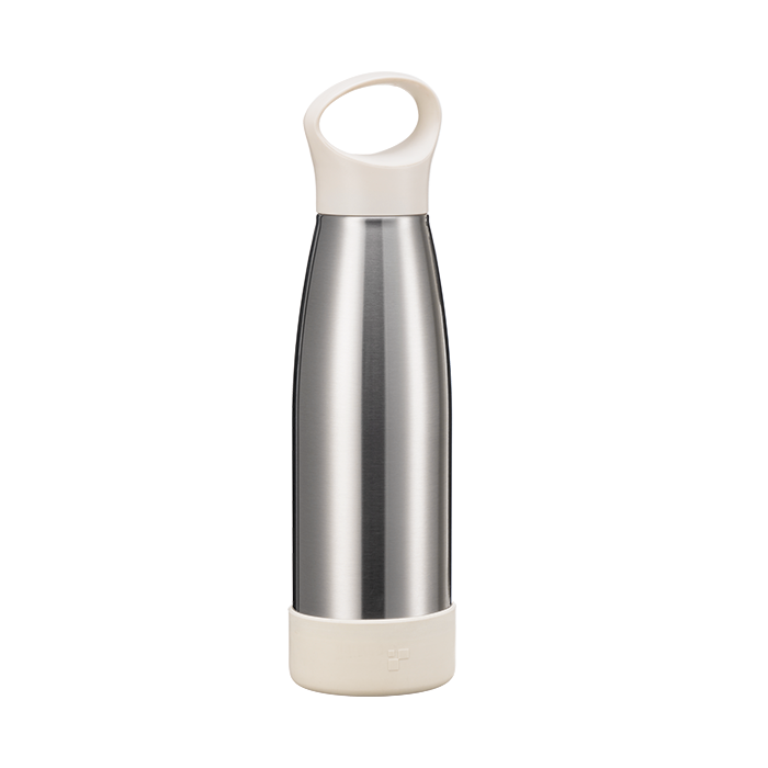 25 Ounce Stainless Steel Vacuum Sealed Water Bottle (Cream)