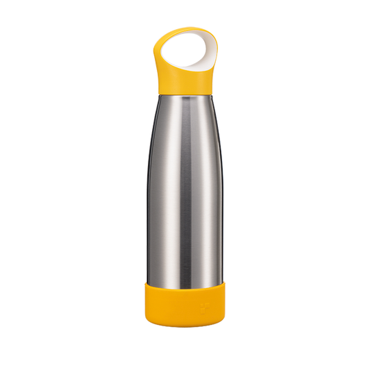 25 Ounce Stainless Steel Vacuum Sealed Water Bottle (Yellow)