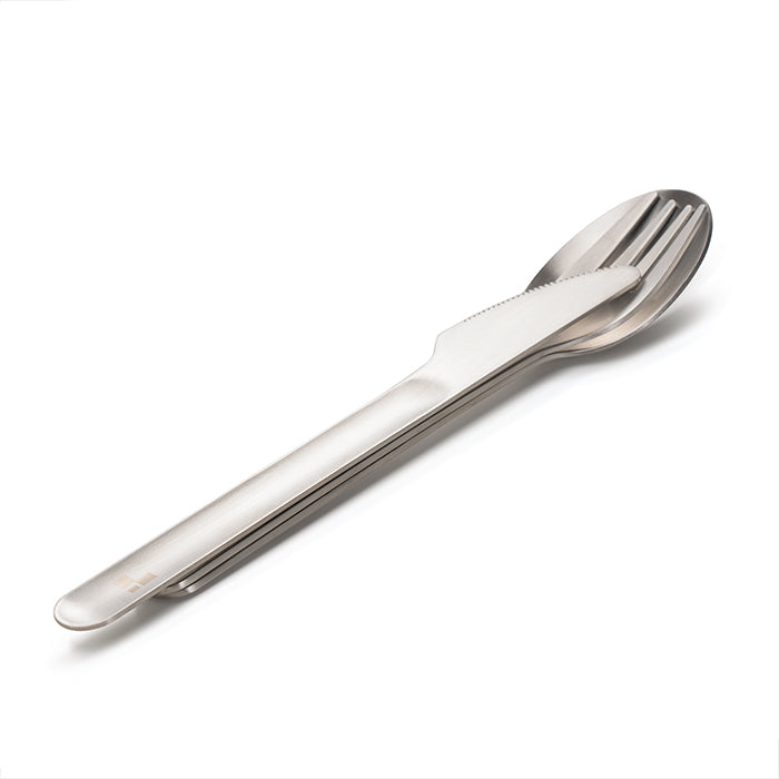 Stainless Steel Cutlery with Silicone Carrying Case