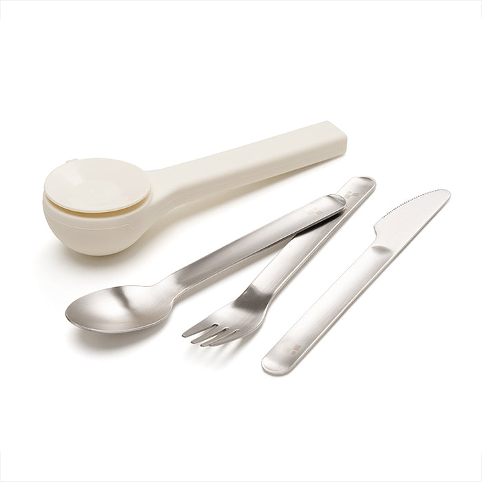 Stainless Steel Cutlery with Silicone Carrying Case