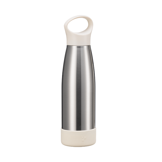 25 Ounce Stainless Steel Vacuum Sealed Water Bottle (Cream)