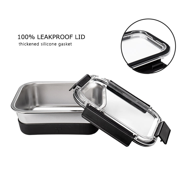 MICROWAVE SAFE Stainless Steel Stylish Lunch Box From Fenger 5.1